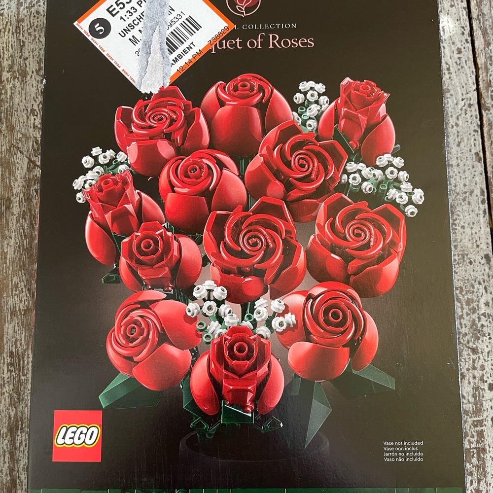 LEGO Botanical Collection Red Rose Set